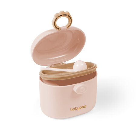 Dozator portabil pentru lapte praf si hrana, Bej, 1 bucata, Babyono 707584