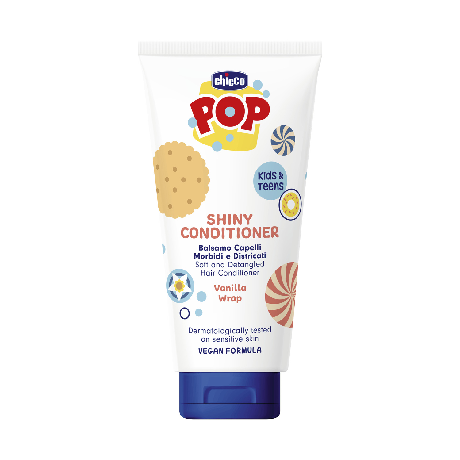 Balsam de par Chicco POP, Prajitura cu vanilie, 250 ml, Chicco