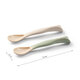 Set 2 lingurite flexibile, Bej si Verde, +6 luni, Babyono 707618