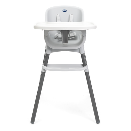 Scaun de masa 3 in 1 Polly Zest Chicco evolutiv, 6 luni+, Moon Grey, Chicco