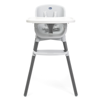 Scaun de masa 3 in 1 Polly Zest Chicco evolutiv, Moon Grey, 6 luni+, Chicco