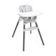 Scaun de masa 3 in 1 Polly Zest Chicco evolutiv, Moon Grey, 6 luni+, Chicco 707625