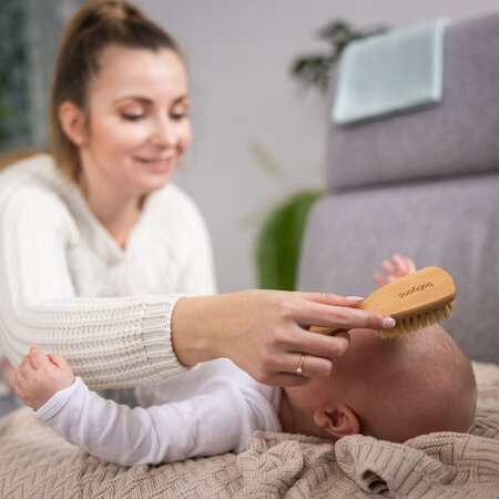 Perie cu peri naturali medii, 1 bucata, BabyOno 707693
