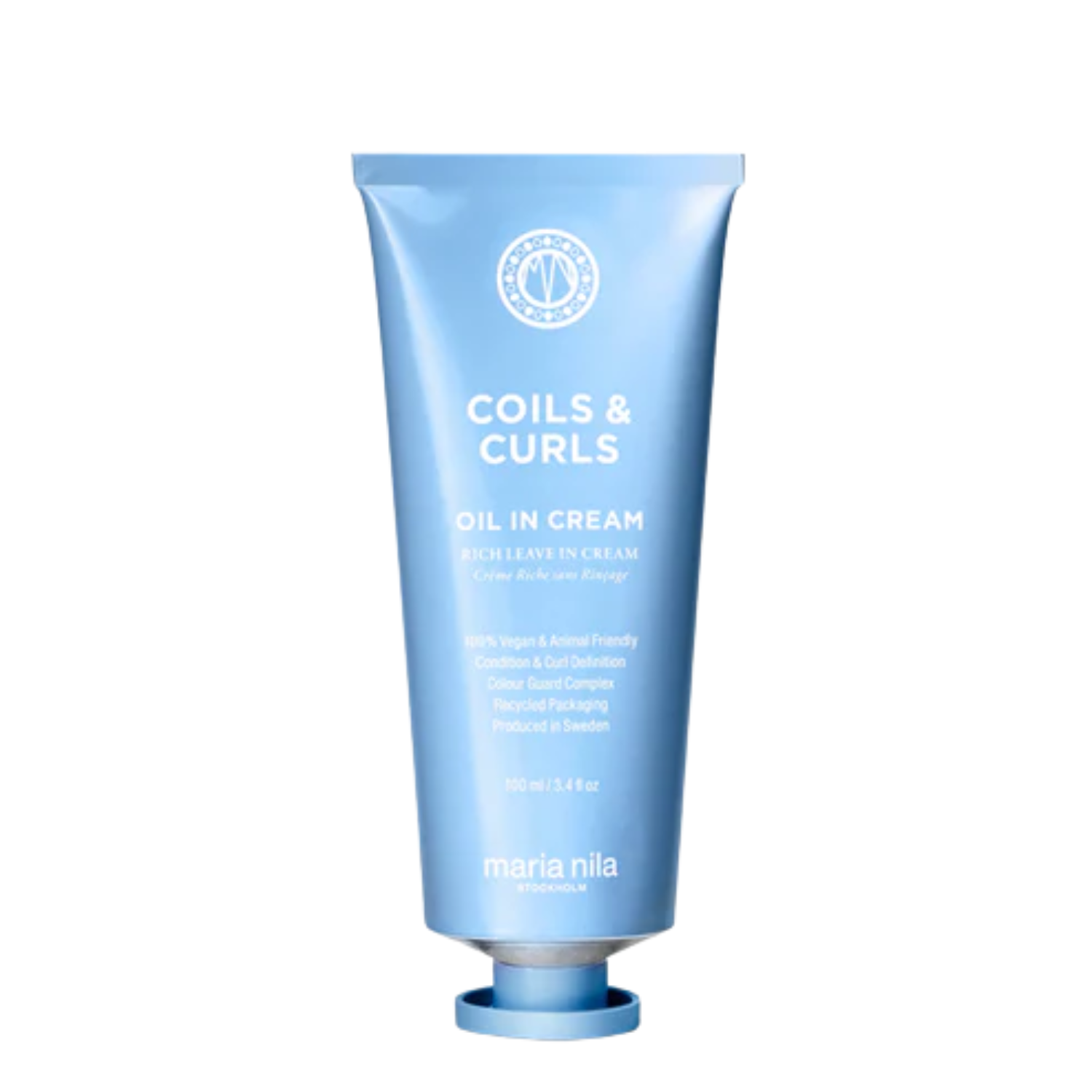 Crema leave-in pentru definirea buclelor Coils & Curls Oil in Cream, 100 ml, Maria Nila
