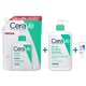 Pachet Gel spumant de curatare, 473 ml + Refill Gel spumant de curatare, 473 ml + Lotiune hidratanta, 5 ml, CeraVe 707713