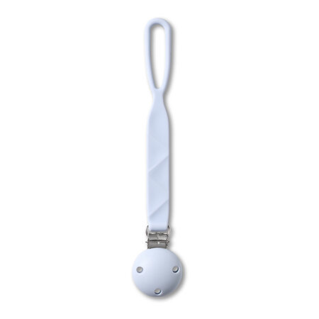 Suport din silicon pentru suzeta, Albastru Deschis, 1 bucata, Babyono