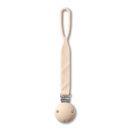 Suport din silicon pentru suzeta, Bej, 1 bucata, BabyOno