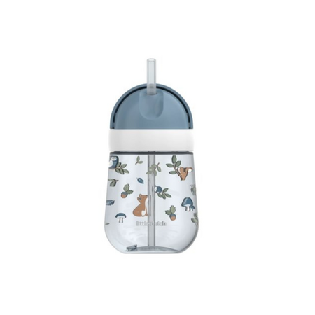 Cana cu pai pentru copii, Forest Friends, 300 ml, Little Dutch
