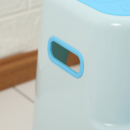 Inaltator pentru toaleta anti-derapant cu 2 trepte, Blue, Bebe Royal 707885