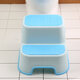 Inaltator pentru toaleta anti-derapant cu 2 trepte, Blue, Bebe Royal 707889