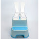 Inaltator pentru toaleta anti-derapant cu 2 trepte, Blue, Bebe Royal 707884