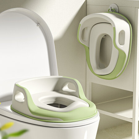 Reductor pentru toaleta Soft, Verde, Bebe Royal 707926