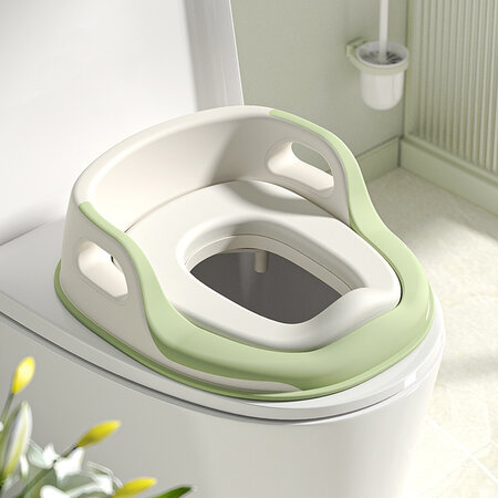 Reductor pentru toaleta Soft, Verde, Bebe Royal 707924