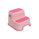 Inaltator pentru toaleta anti-derapant cu 2 trepte, Roz, Bebe Royal 708076