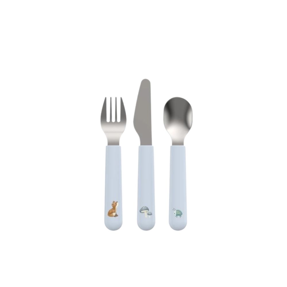 Set tacamuri pentru copii, +12 luni, Forest Friends, 3 piese, Little Dutch