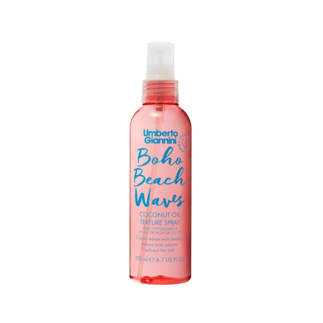 Spray texturizant pentru bucle lejere Boho Beach Waves, 200 ml, Umberto Giannini