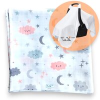 Protectie universala din muselina pentru scoica auto, Norisor, 1 bucata, Tuxi Brands