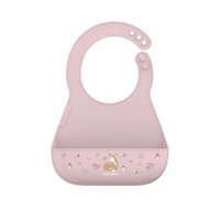 Baveta din silicon pentru masa copilului, Fairy Garden, Little Dutch