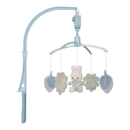 Carusel muzical Miffy Lucky Leaves, Blue, Little Dutch
