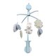 Carusel muzical Miffy Lucky Leaves, Blue, Little Dutch 708296
