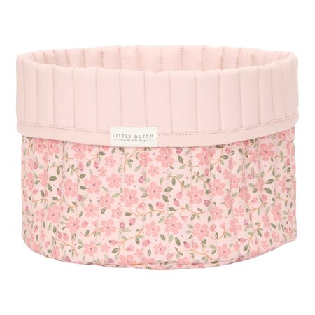 Cos de depozitare matlasat, 20 cm, Fairy Floral, Little Dutch 708215