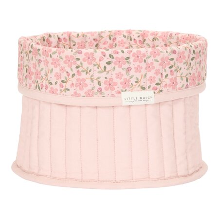 Cos de depozitare matlasat, 20 cm, Fairy Floral, Little Dutch