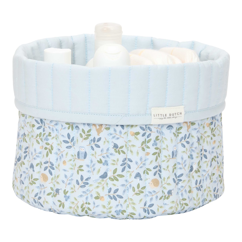 Cos de depozitare matlasat, 20 cm, Forest Adventure, Little Dutch