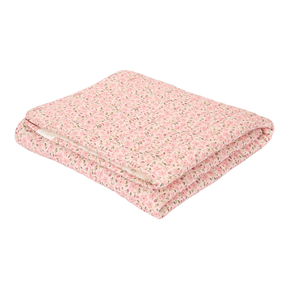 Patura dubla, 70x100 cm, Fairy Floral & Blossom, Little Dutch