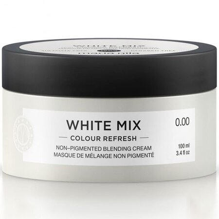 Masca de par nuantatoare Colour Refresh, White Mix 0.00, 100 ml, Maria Nila