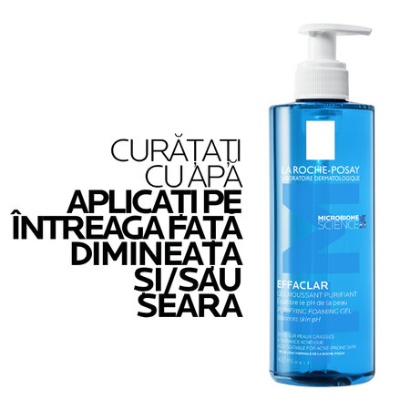 Gel Spumant Purifiant +M 400 ml + Rezerva De Reumplere 400 ml Effaclar, La Roche Posay 708266
