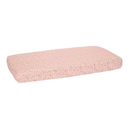 Cearceaf cu elastic, 60x120 cm, Fairy Floral, Little Dutch
