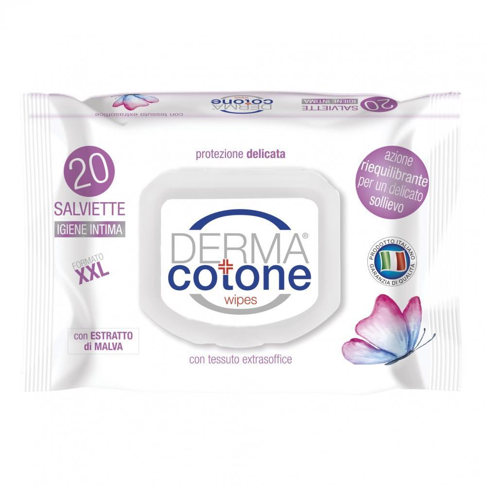 Servetele intime, 20 bucati, Dermacotone