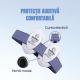 Casti de protectie fonica pentru bebelusi, Albastru, 0-3 ani, Haspro 726640