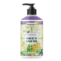 Sapun lichid, Flori de Tei si Aloe Vera, 500 ml, Kabinett Natural Cosmetics