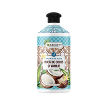 Spuma de baie, Nuca de Cocos si Vanilie, 1000 ml, Kabinett Natural Cosmetics