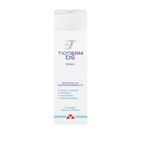 Sampon intensiv pentru dermatita seboreica Tioderm DS, 150 ml, Braderm 708500