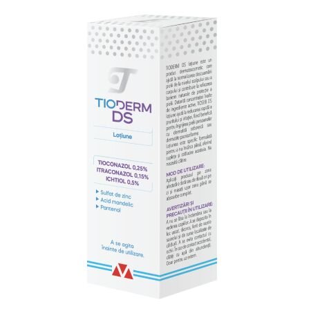 Lotiune intensiva pentru dermatita seboreica Tioderm DS, 50 ml, Braderm 708506