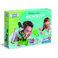 Primul meu microscop Stiinta si Joaca, 8 ani+, Clementoni