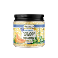 Sare de baie, Pepene Galben, Castravete si Bicarbonat, 600 g, Kabinett Natural Cosmetics