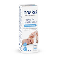 Spray nazal cu apa de mare izotona, + 3 luni, 30 ml, Nosko