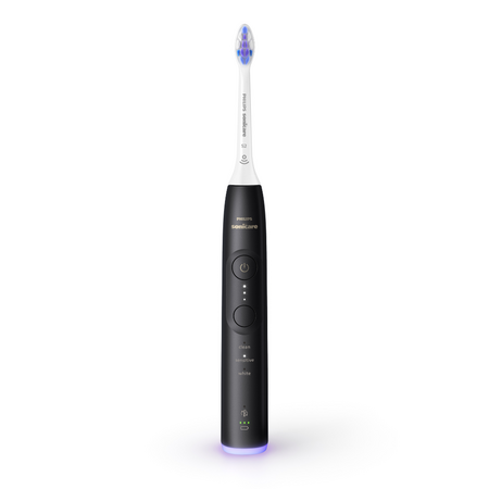 Periuta de dinti electrica seria 6500 + Toc Sonicare, Negru, HX7411/01, Philips 708649
