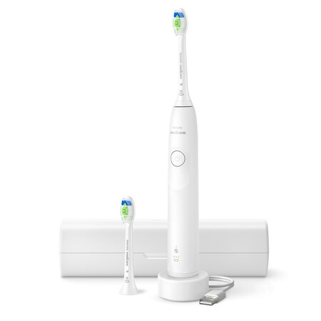 Periuta de dinti electrica seria 5300 + Toc Sonicare, Alb, HX7108/03, Philips 708662