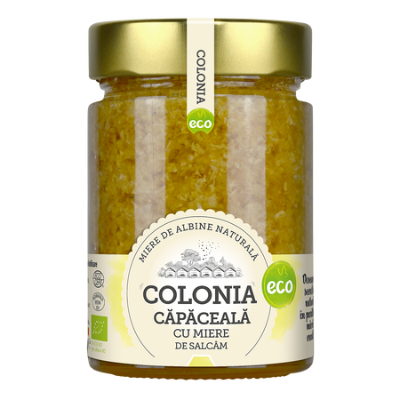 Capaceala cu Miere de Salcam Eco, 420 g, Colonia