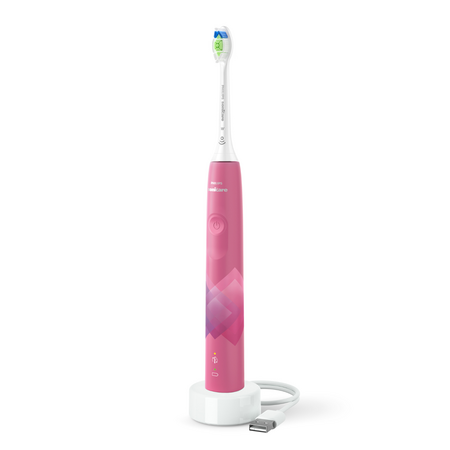 Periuta electrica seria 4100 Philips Sonicare, Roz, HX3689/41, Philips 708724