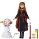 Papusa Frozen 2, Anna cu par lunk pentru impletit, Disney 459630