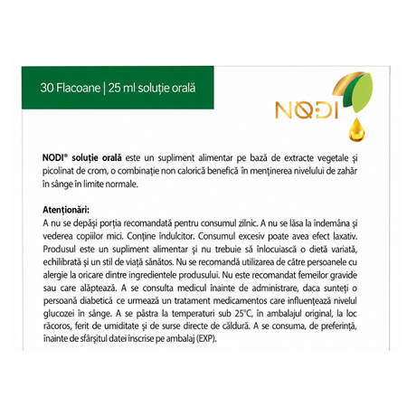 Nodi, 30 fiole buvabile, Bio Pharma System 799499