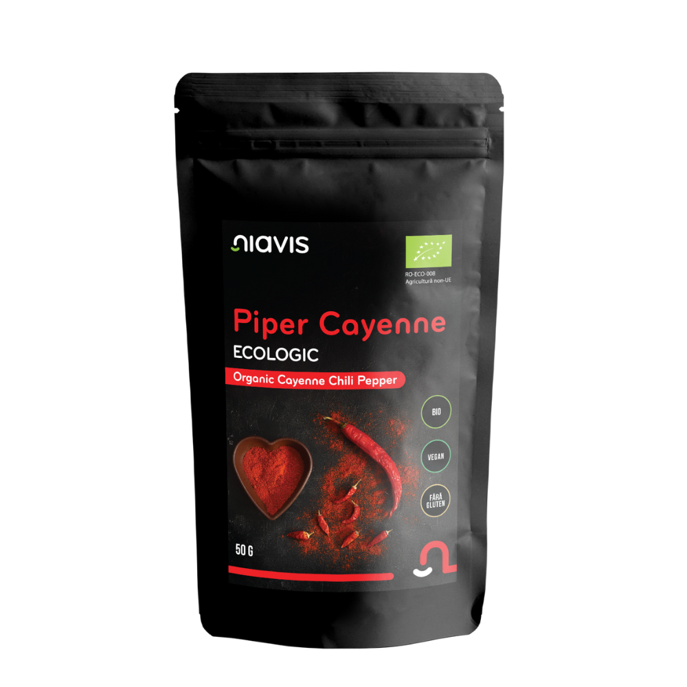Piper Cayenne Bio, 50 g, Niavis
