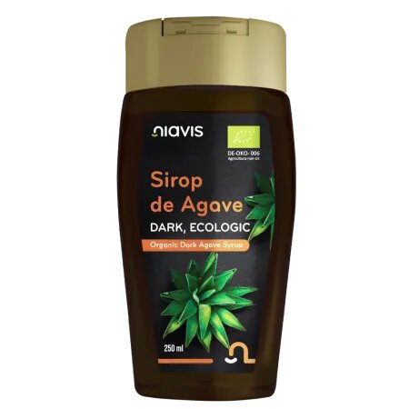 Sirop de Agave Dark Bio, 250 ml, Niavis
