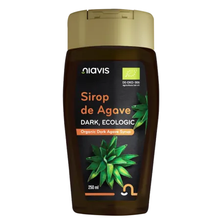 Sirop de Agave Dark Bio, 250 ml, Niavis