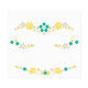 Trusa de make-up pentru fata, Flori, Avenir 709006